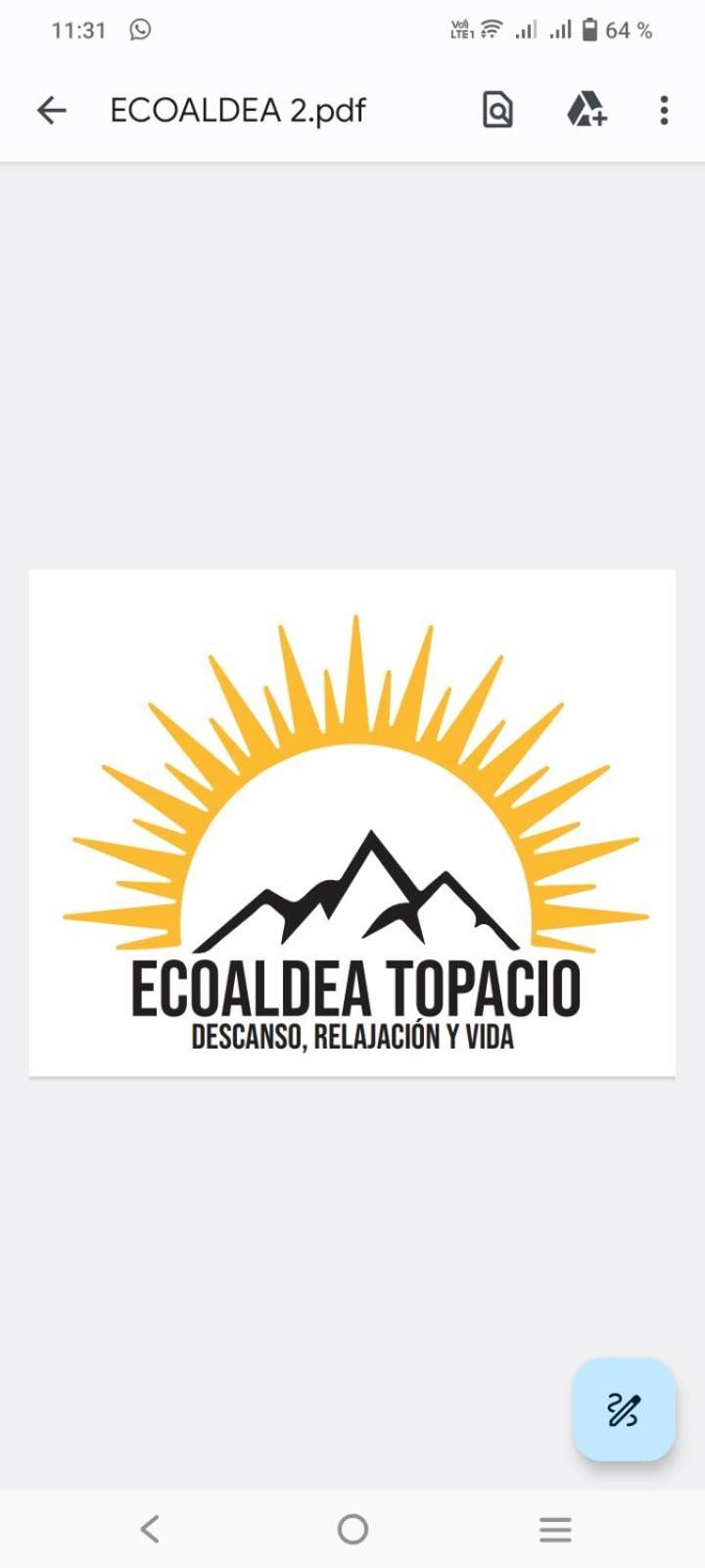 Eco Aldea Topacio Sasaima Buitenkant foto